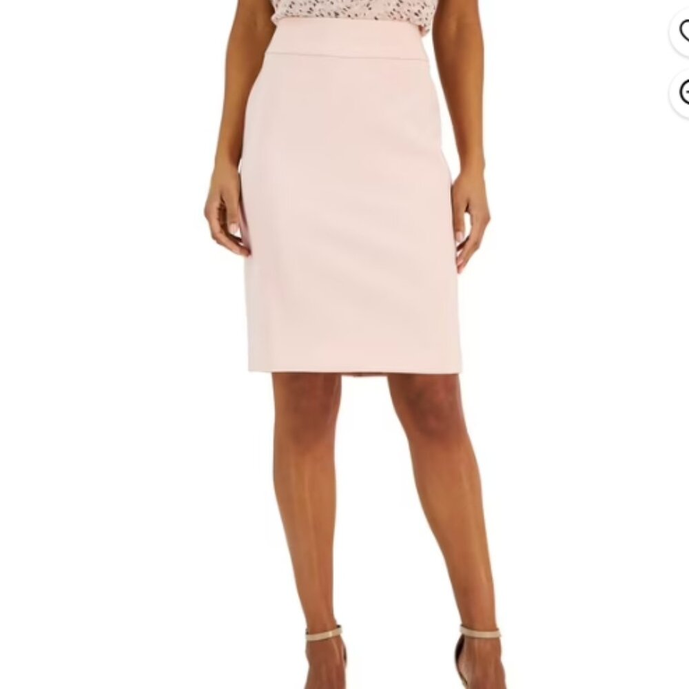 BRAND NEW Anne Klein Pencil Skirt- Pink/Cherry Blossom- Stretch- Size 16